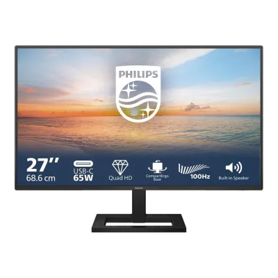 Monitor Philips 27E1N1600AE 27" QHD 2560x1440 100Hz IPS Negro