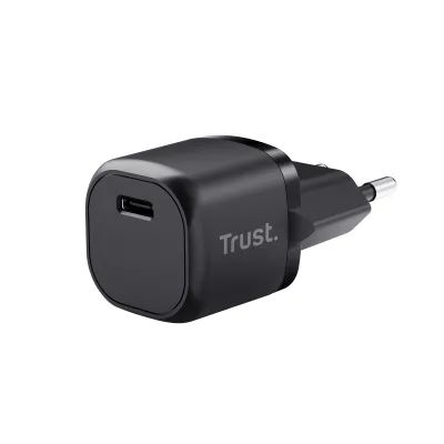 Cargador de pared Trust Maxo USB-C Negro 20W