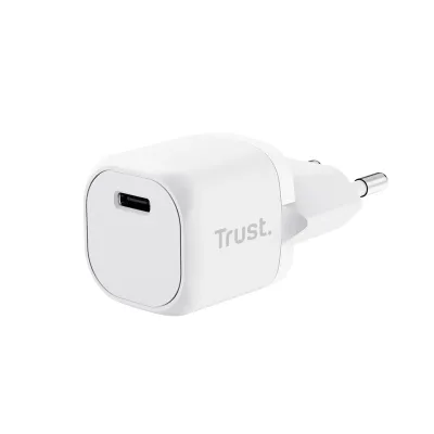 Cargador de pared Trust MAXO USB-C Blanco 20W
