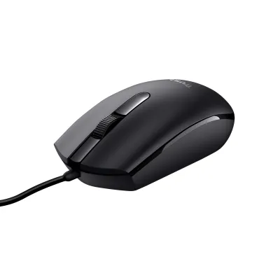 Ratón Trust TM-101 Eco Con cable Negro