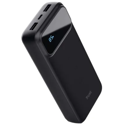 Batería externa Trust Avala 20000mAh USB-C USB-A Negro