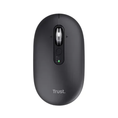 Ratón Trust Seron Slim Multi Inalámbrico Bluetooth Negro