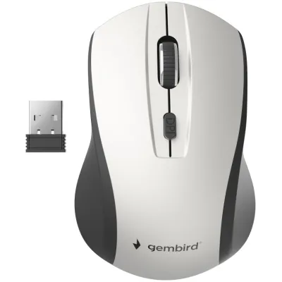Ratón Gembird MUSW-4B-02-BS Inalámbrico Negro
