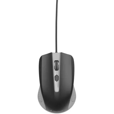Ratón Gembird MUS-4B-01 Con cable Negro