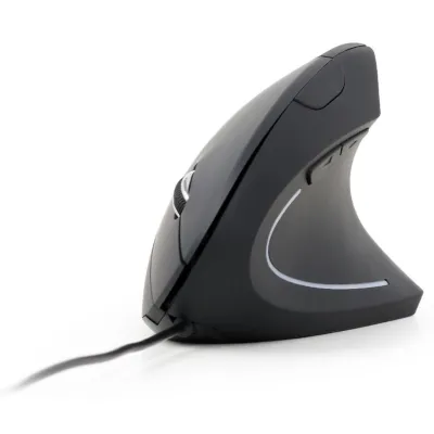 Ratón Gembird MUS-ERGO-01 Con cable Negro
