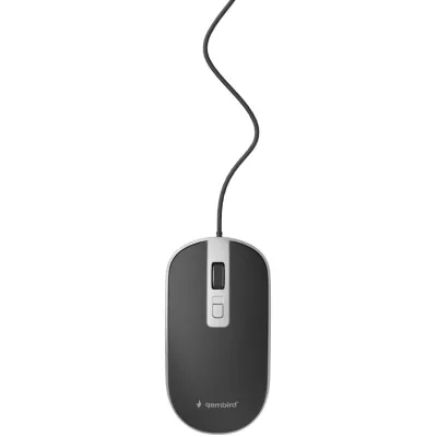 Ratón Gembird MUS-4B-06-BS Con cable Negro