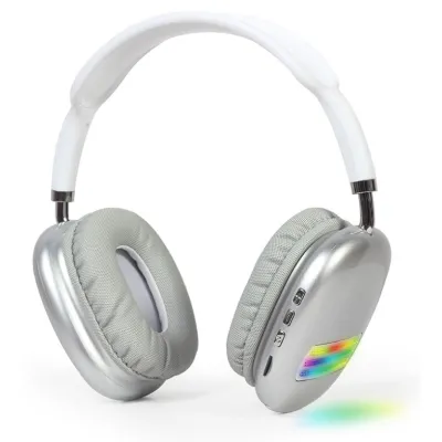 Auriculares Gembird BHP-LED-02-W Diadema Bluetooth Blanco