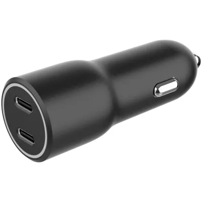 Cargador de coche Gembird TA-UC-C2PD40-CAR-01 USB-C Negro