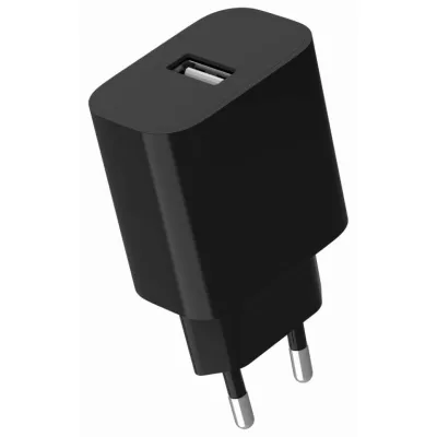 Cargador de pared Gembird TA-UC-1A12-01-BK USB-A Negro