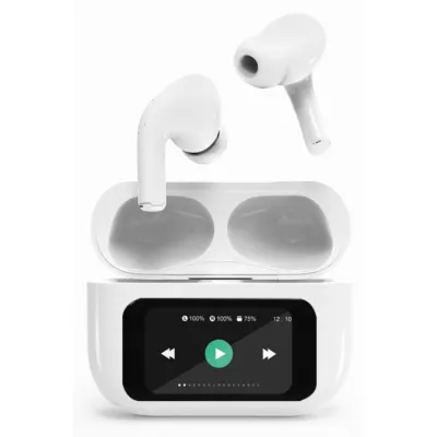 Auriculares Gembird GMB Audio TWS-LCD-ANC-01-W De botón (TWS) Bluetooth Blanco
