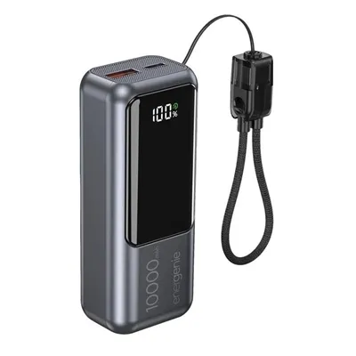 Batería externa Gembird PB10-PD20-LCD-02 USB-C Gris