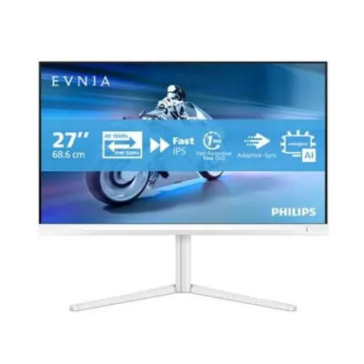 Monitor Philips Evnia 27M2N5901A 27" 4K UHD 3840 x 2160 320 Hz Fast IPS 1 ms Blanco
