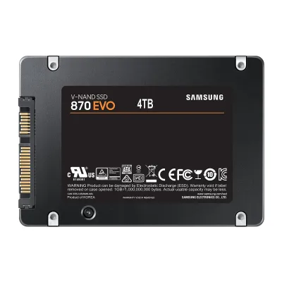SSD interno Samsung 870 EVO 4TB SATA 2,5"
