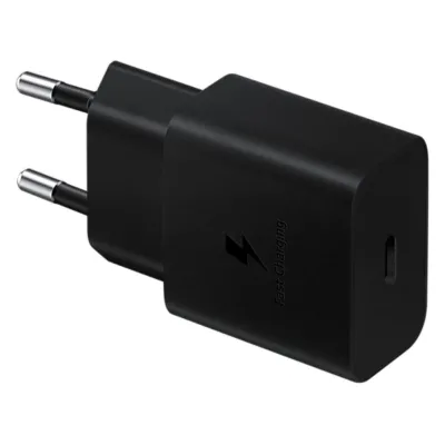 Cargador de pared Samsung EP-T1510NBEGEU USB-C Negro 15W