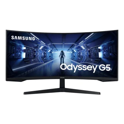 Monitor Samsung Odyssey G5 34" 3440x1440 165Hz VA Curvo Negro