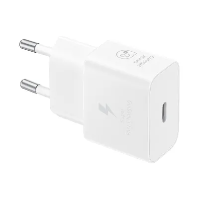 Cargador de pared Samsung EP-T2510NWEGEU USB-C Blanco 25W
