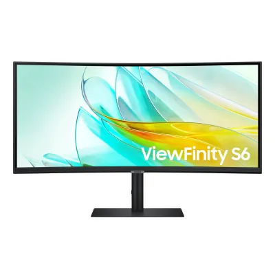 Monitor Samsung ViewFinity 34" UWQHD 3440 x 1440 100Hz VA Curvo Negro