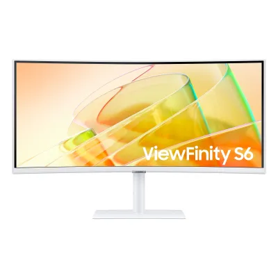 Monitor Samsung LS34C650TAU 34" 3440 x 1440 100 Hz Curvo UWQHD Blanco