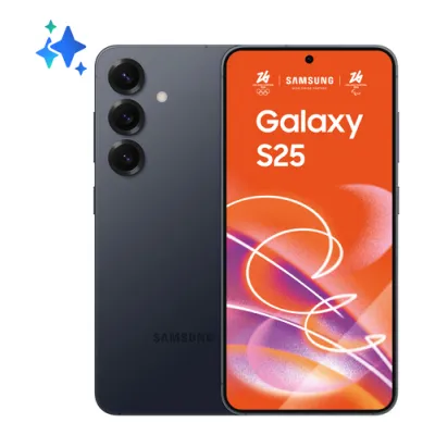 Móvil Samsung Galaxy S25 6.2" Snapdragon 8 Elite 12GB 256GB Azul