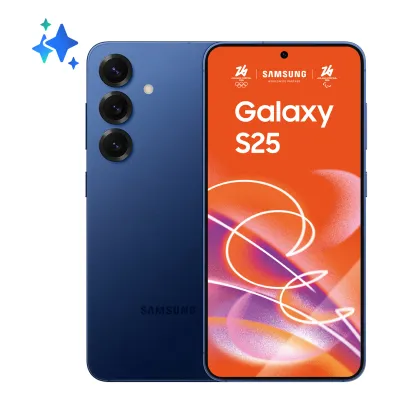 Móvil Samsung Galaxy S25 5G 256GB 12GB 6.2" Snapdragon 8 Elite Azul Marino