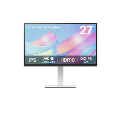 Monitor LG 27US550-W 27" 4K UHD 3840 x 2160 60Hz IPS Ajustable Blanco