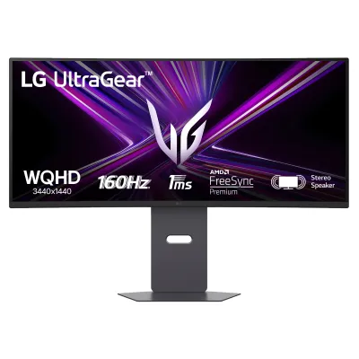 Monitor LG 34G600A-B 34" 3440x1440 UWQHD 160Hz VA Curvo Negro