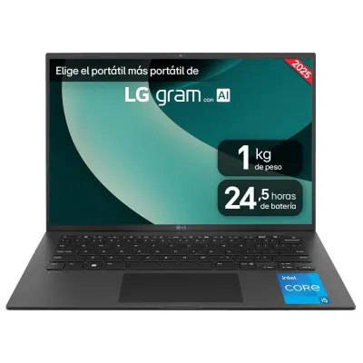 Portátil LG Gram 16 16GB 512GB SSD Sin sistema operativo Negro