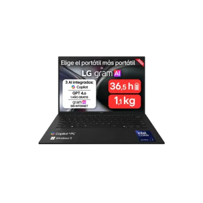 Portátil LG Gram 14Z90U 14" Intel Core Ultra 7 32GB 512GB SSD