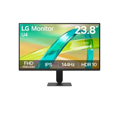 Monitor LG 24U411B-B 23.8" Full HD IPS 144 Hz 1 ms Negro