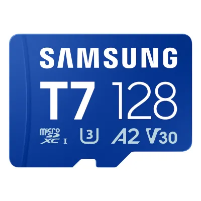 Tarjeta de memoria Samsung T7 128GB microSD
