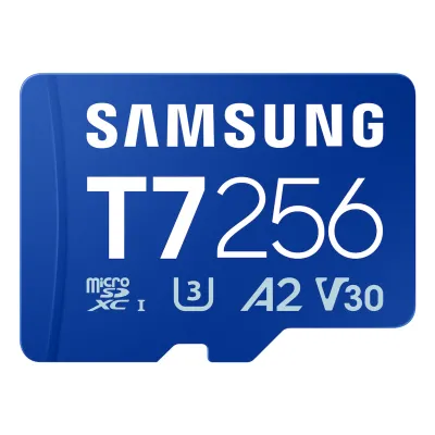 Tarjeta de memoria Samsung T7 256GB microSD