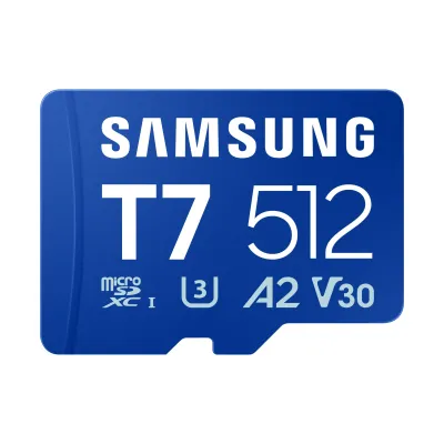 Tarjeta de memoria Samsung T7 512GB microSD