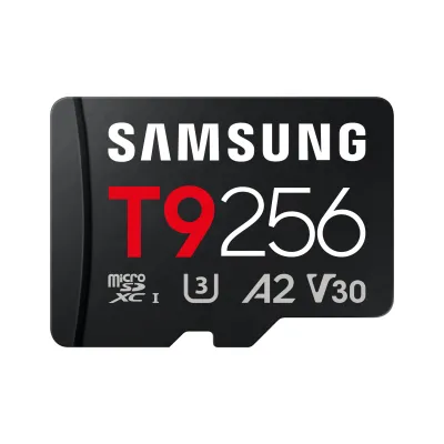 Tarjeta de memoria Samsung T9 256GB microSD