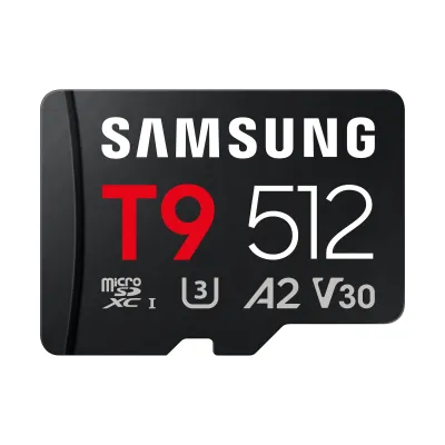 Tarjeta de memoria Samsung T9 512GB microSD