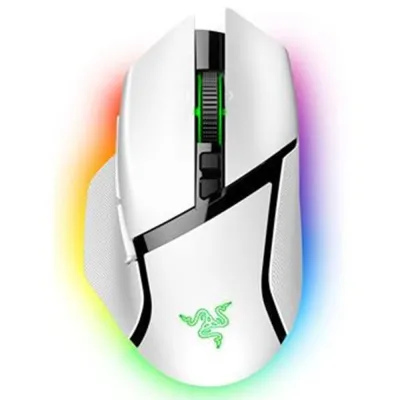 Ratón Razer Basilisk V3 Pro Con cable Inalámbrico Bluetooth Blanco