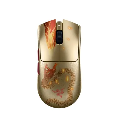 Ratón Razer Viper V3 Pro Inalámbrico Dorado